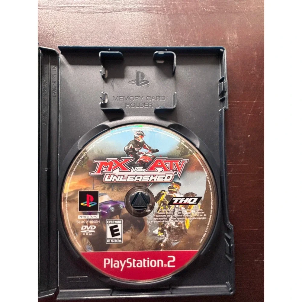 MX vs ATV Unleashed Sony PlayStation 2 PS2 Greatest Hits THQ Racing Game-Tested